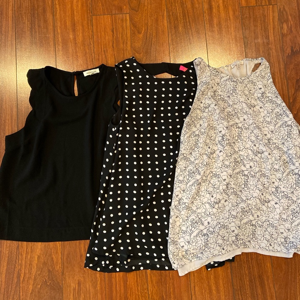 Sleeveless Work Top Bundle